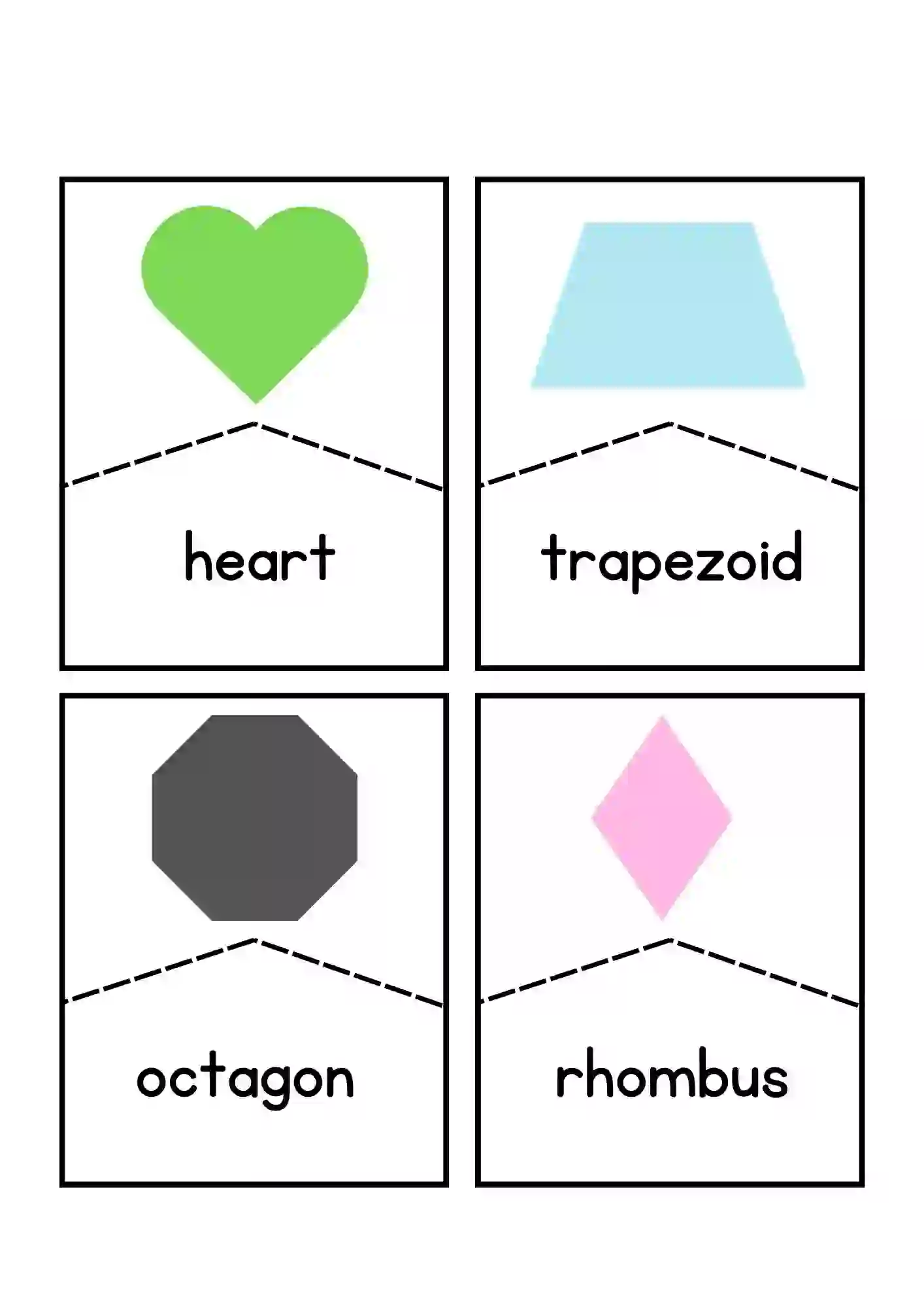 Shapes Worksheets