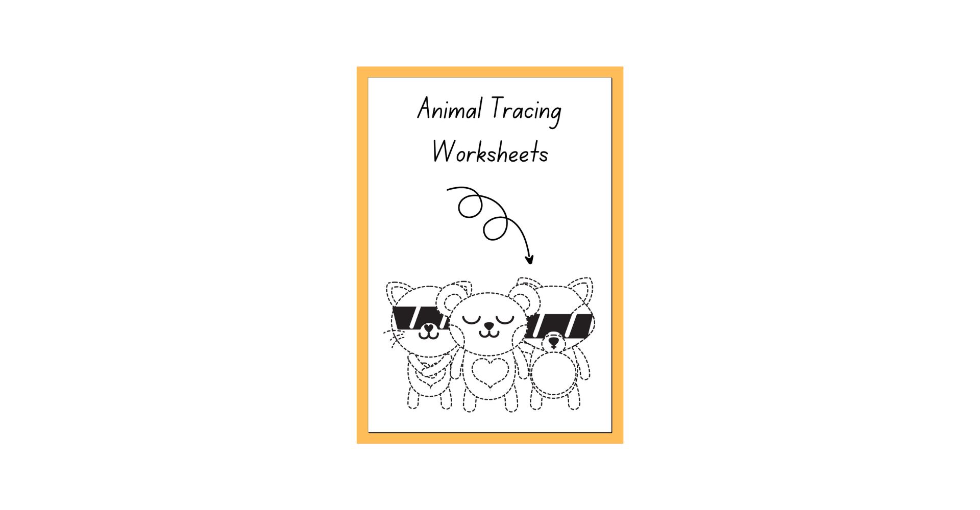 Animal Tracing Worksheets