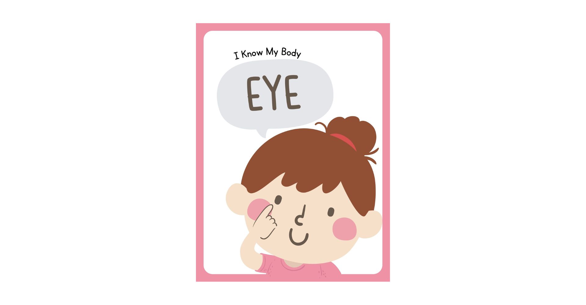 Body Parts Posters For Preschoolers and Kindergarteners