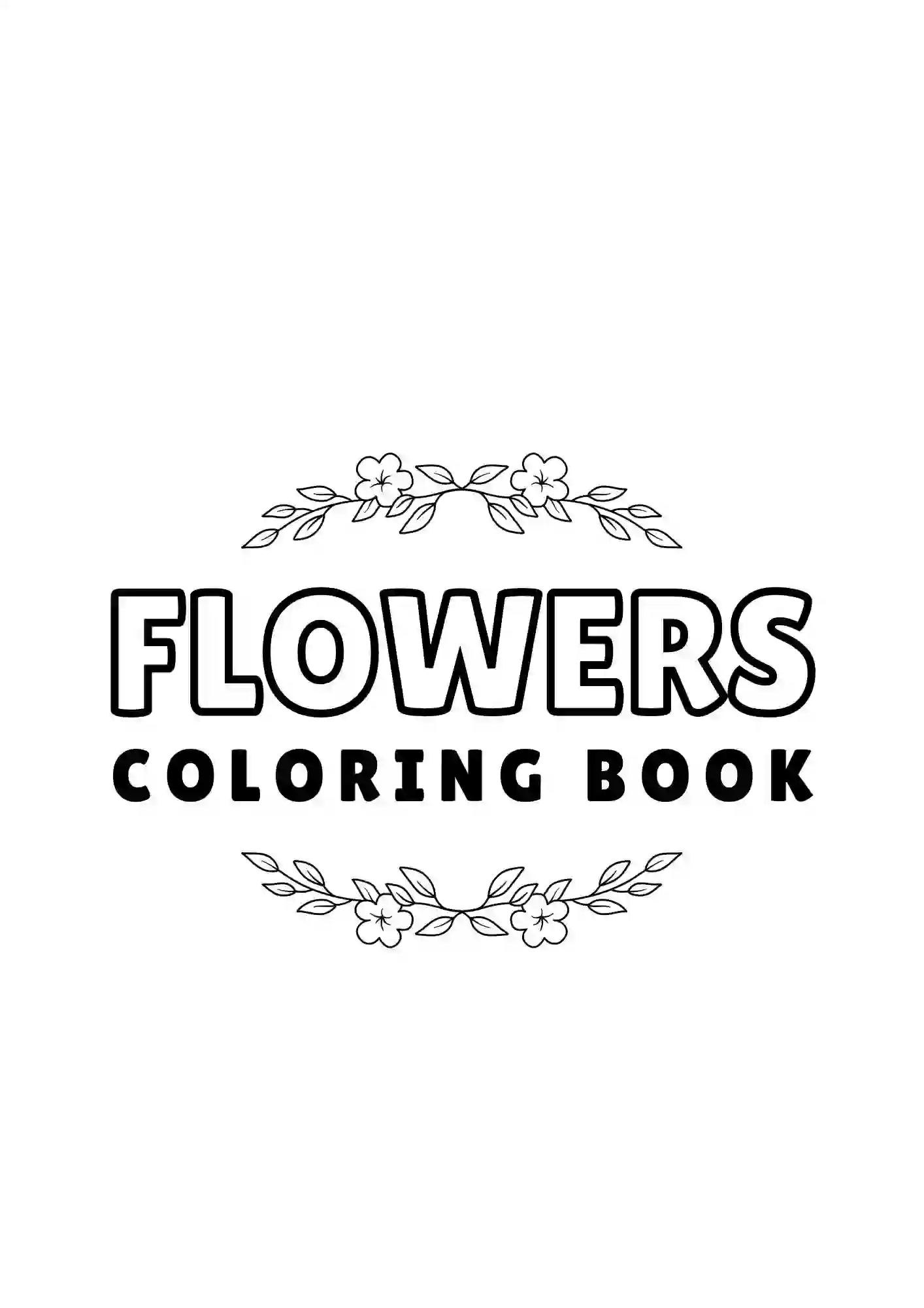Flowers Coloring Worksheets For Lkg 