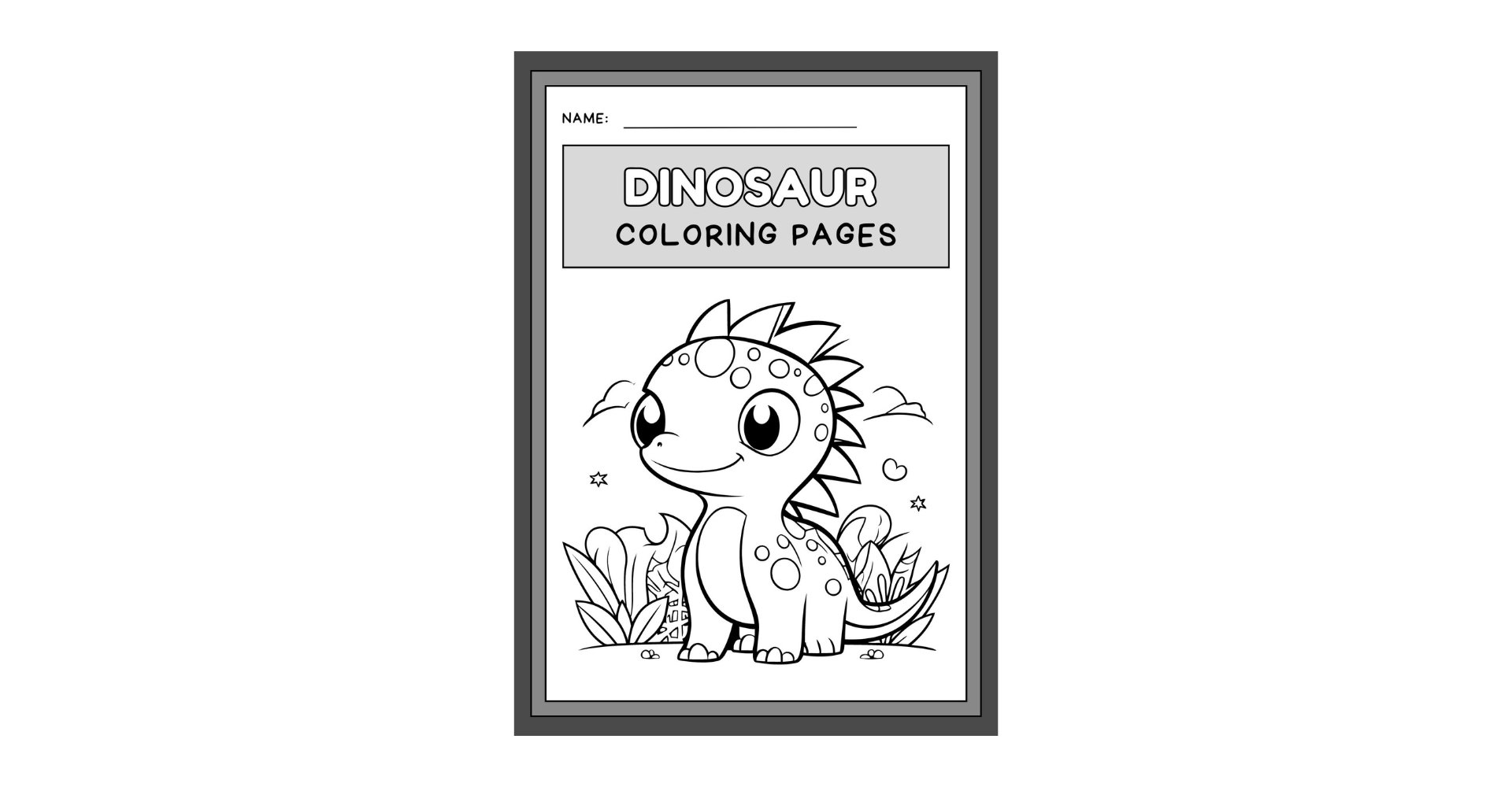 Dinosaur Coloring Worksheets