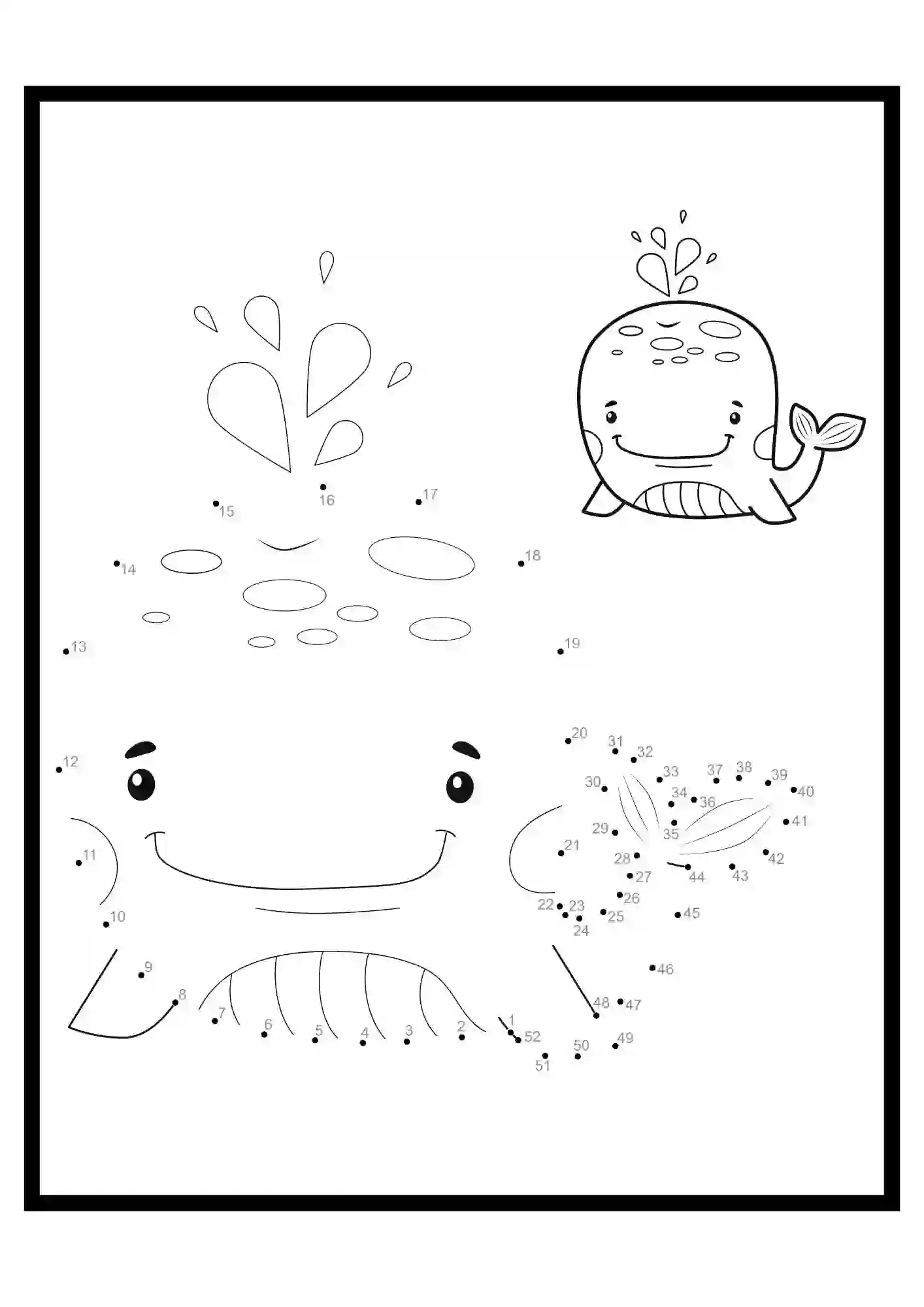 Under the Water Colouring Worksheets 