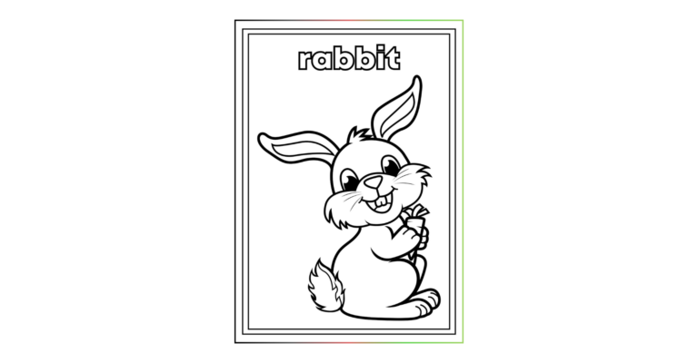 Animal Coloring Worksheets for Kindergarten Part 1