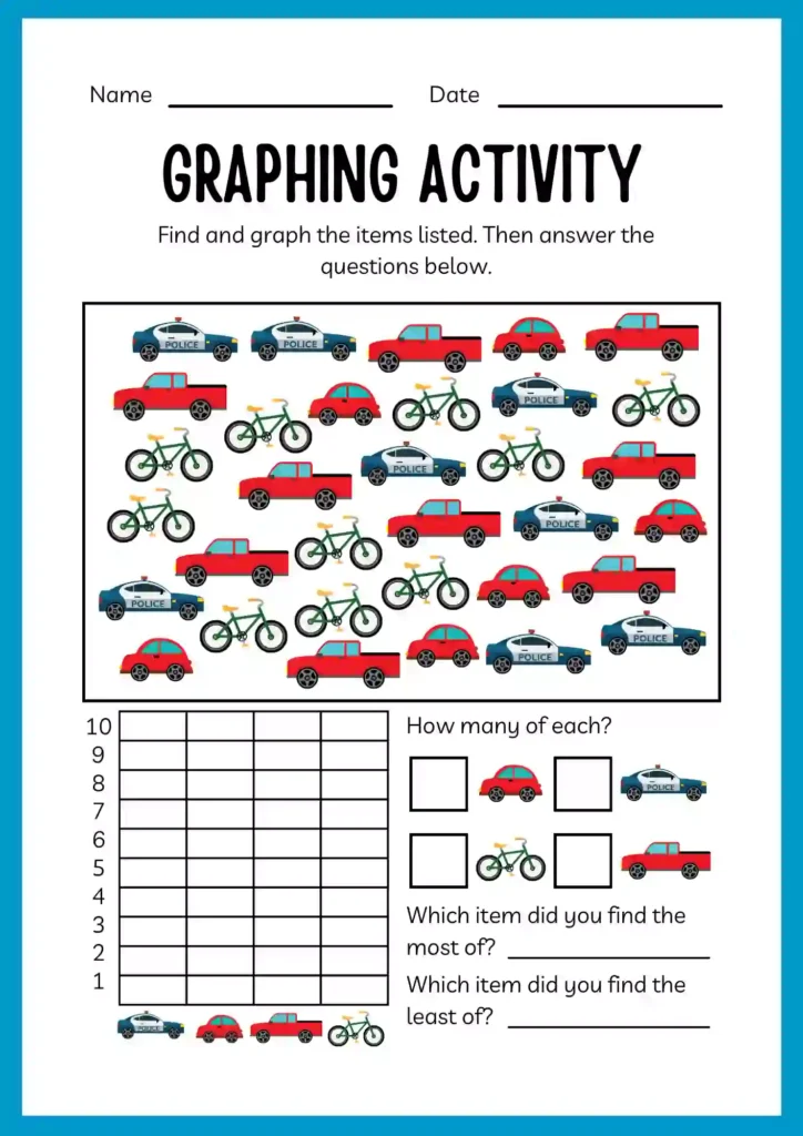 Transportation Worksheets for Kindergarten pattern worksheet